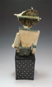 Thinking of Home ceramic sculpture