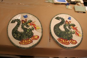 two dragons ready to install